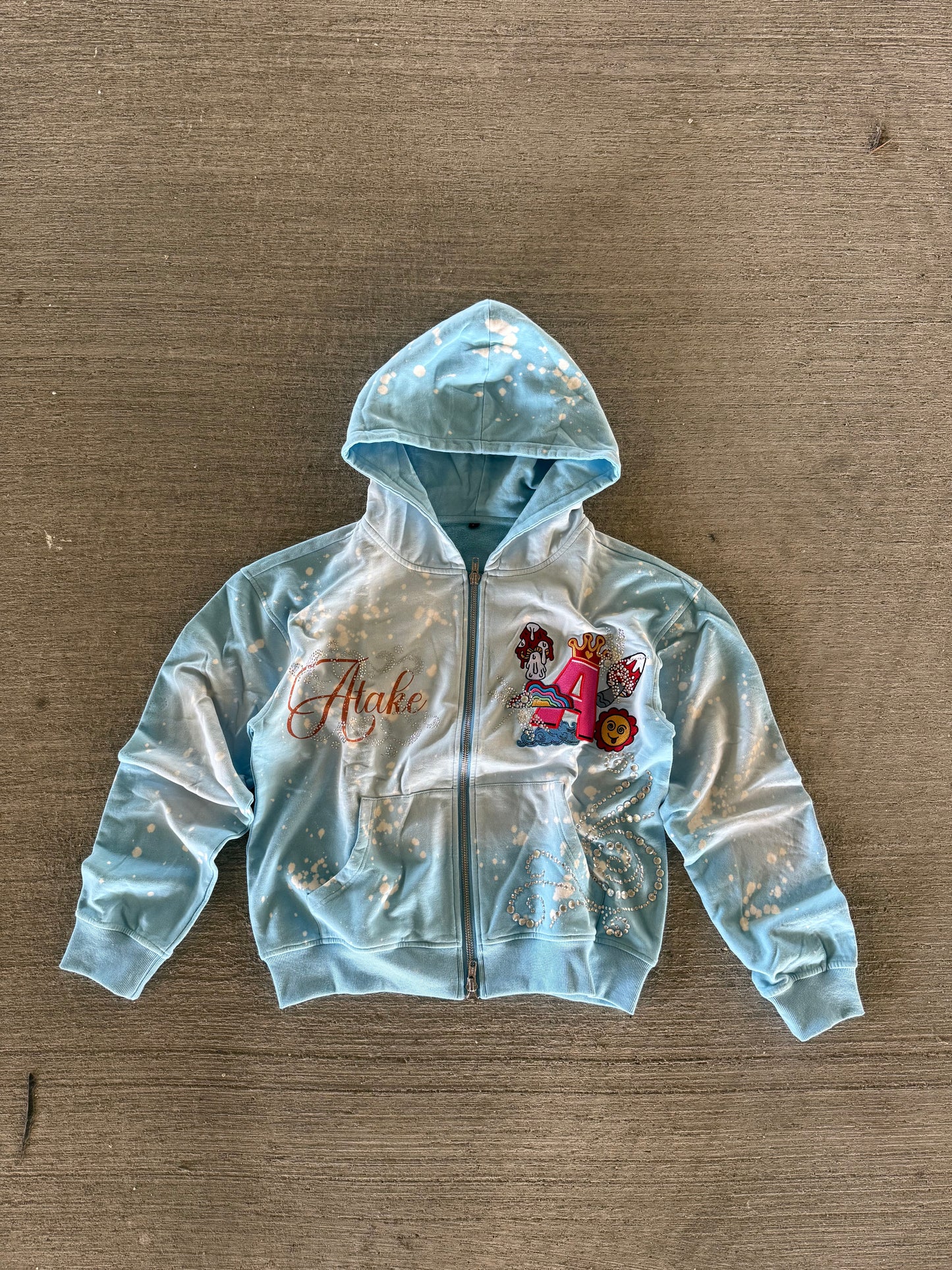 Blue Atake VVS zip-ups