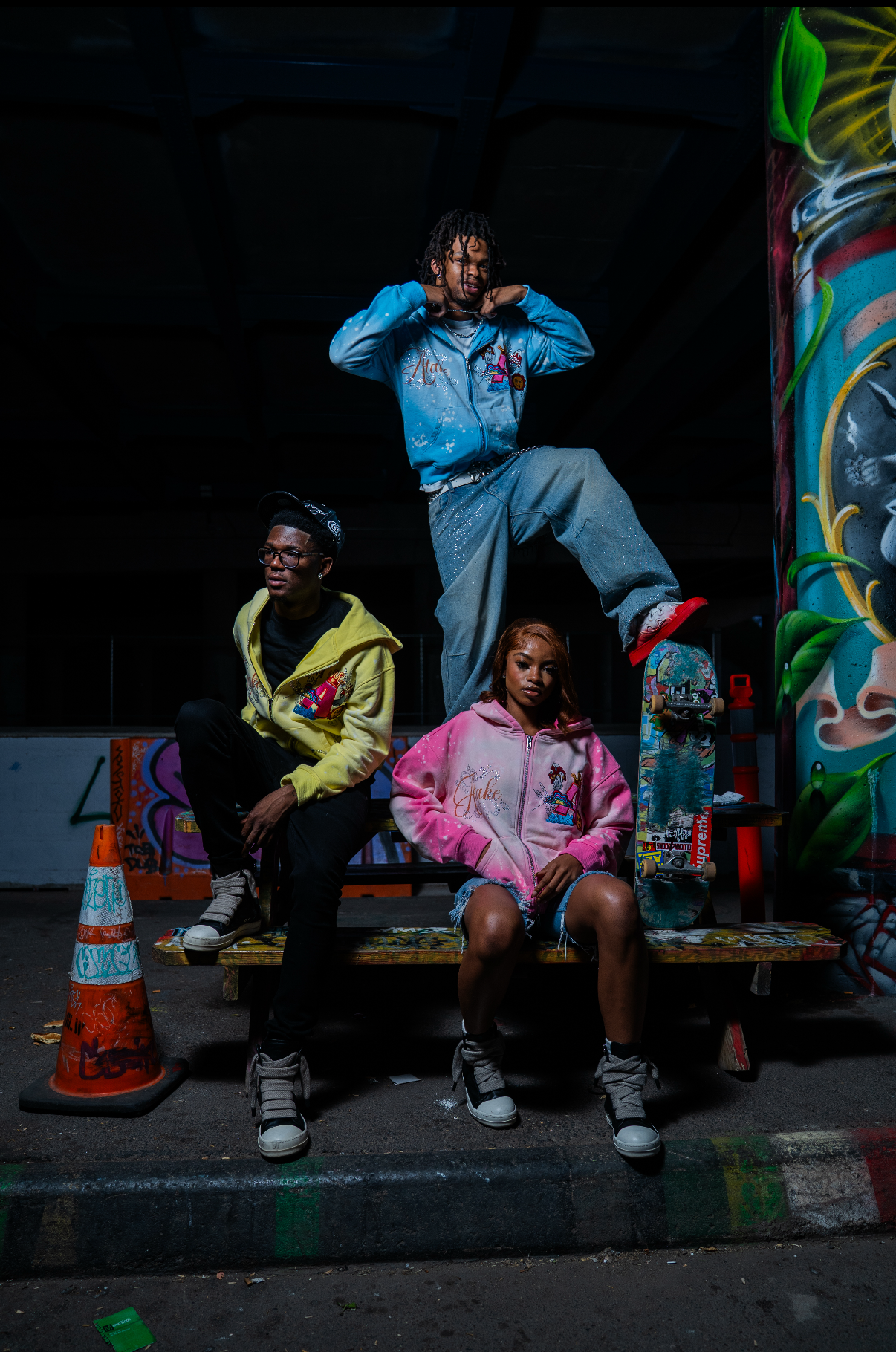 Yellow Atake VVS zip-ups