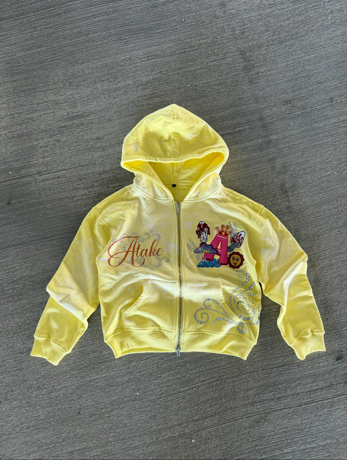 Yellow Atake VVS zip-ups