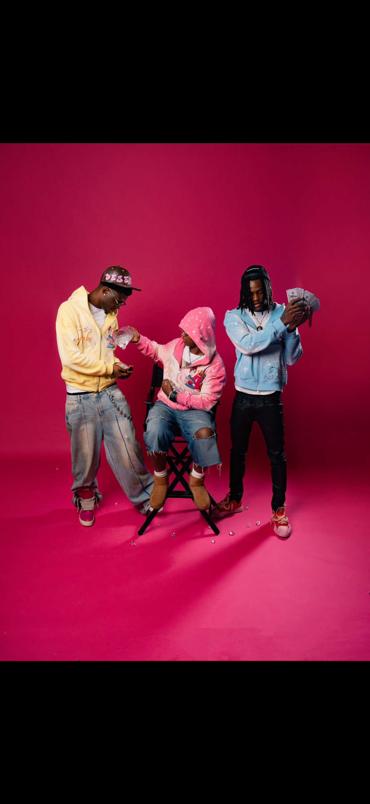 Pink Atake VVS zip-ups