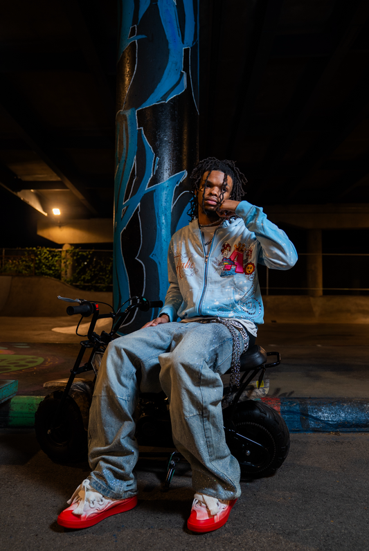 Blue Atake VVS zip-ups