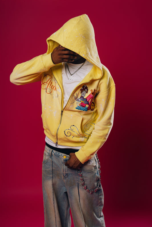 Yellow Atake VVS zip-ups